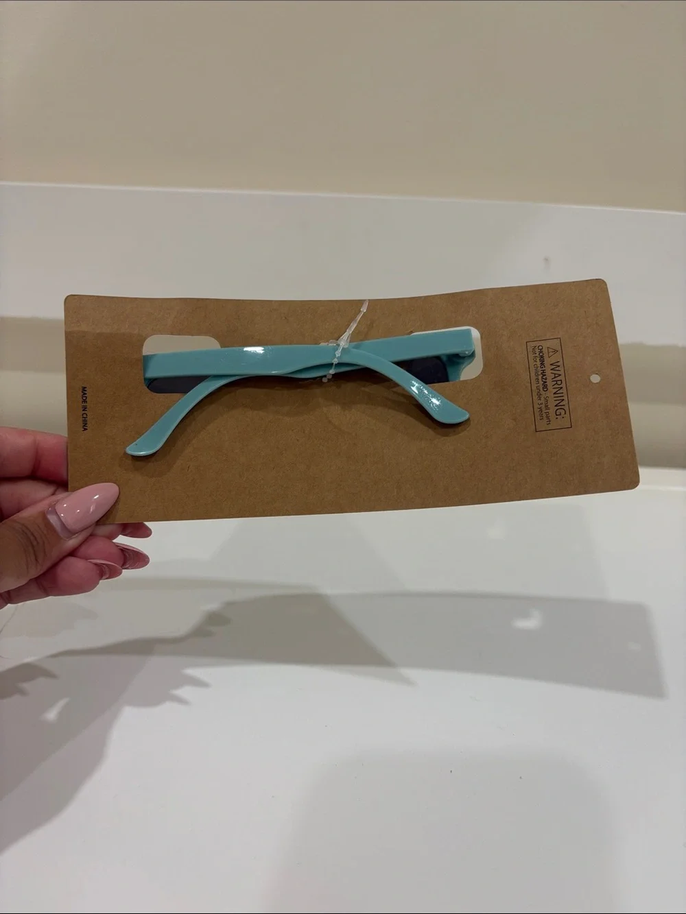 Stitch & Stone Kids' Light Turquoise Sunglasses with UV400 Protection